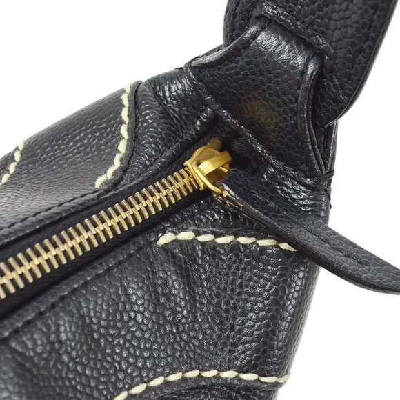 ๐โจ CELEBRITY โจ๐ RARE CC WILD stitch CHANEL ZIPPER BAG - Picture 13 of 16